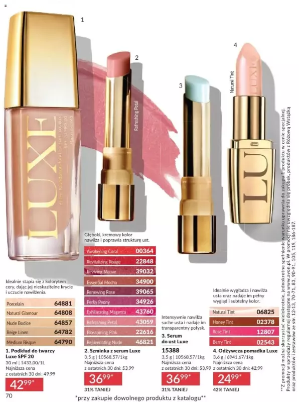 AVON - gazetka promocyjna Katalog Maj 2025 od czwartku 01.05 do soboty 31.05 - strona 70