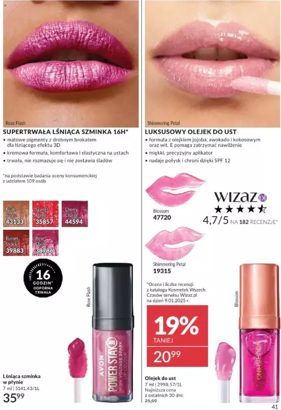 AVON - gazetka promocyjna Katalog Maj 2025 od czwartku 01.05 do soboty 31.05 - strona 41