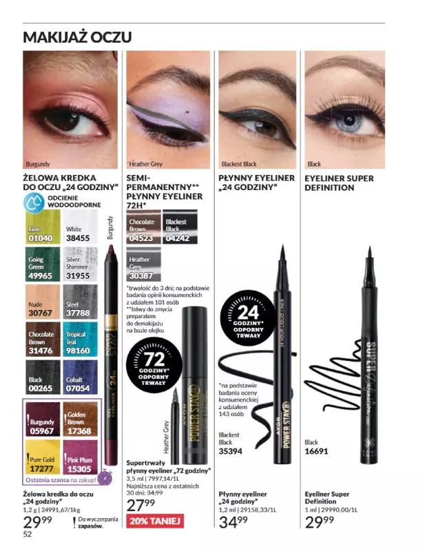 AVON - gazetka promocyjna Katalog Czerwiec 2025 od niedzieli 01.06 do poniedziałku 30.06 - strona 52