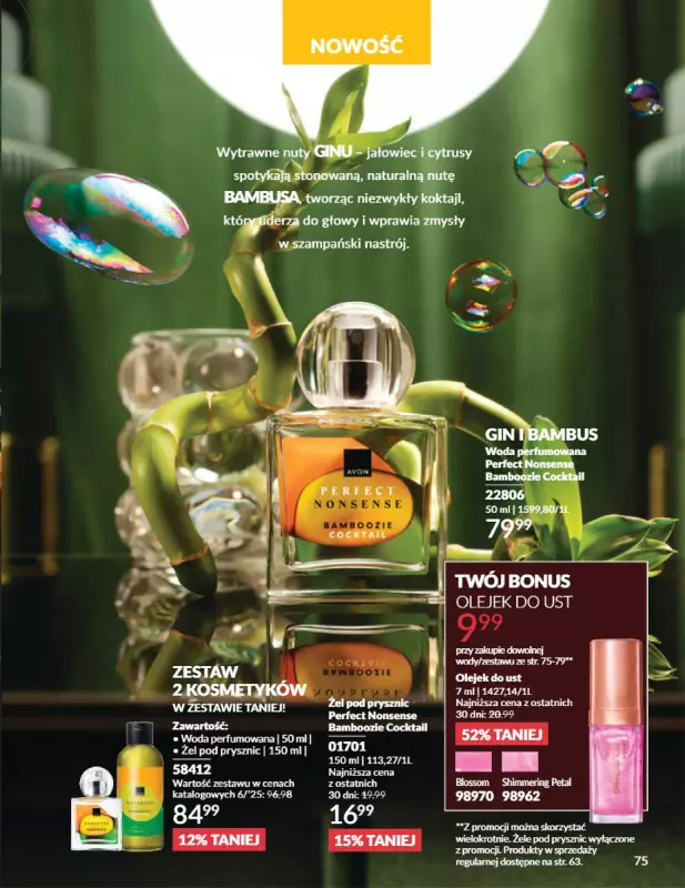 AVON - gazetka promocyjna Katalog Czerwiec 2025 od niedzieli 01.06 do poniedziałku 30.06 - strona 75