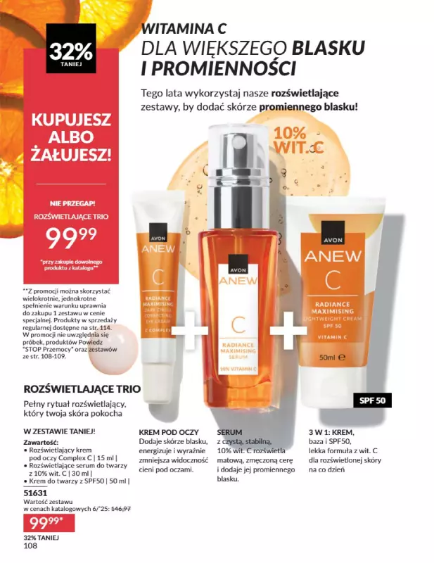 AVON - gazetka promocyjna Katalog Czerwiec 2025 od niedzieli 01.06 do poniedziałku 30.06 - strona 108