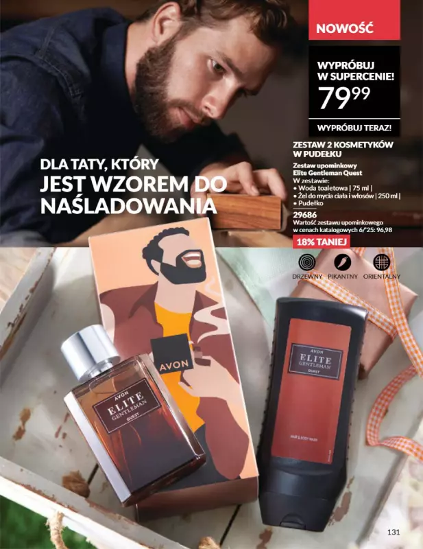 AVON - gazetka promocyjna Katalog Czerwiec 2025 od niedzieli 01.06 do poniedziałku 30.06 - strona 131