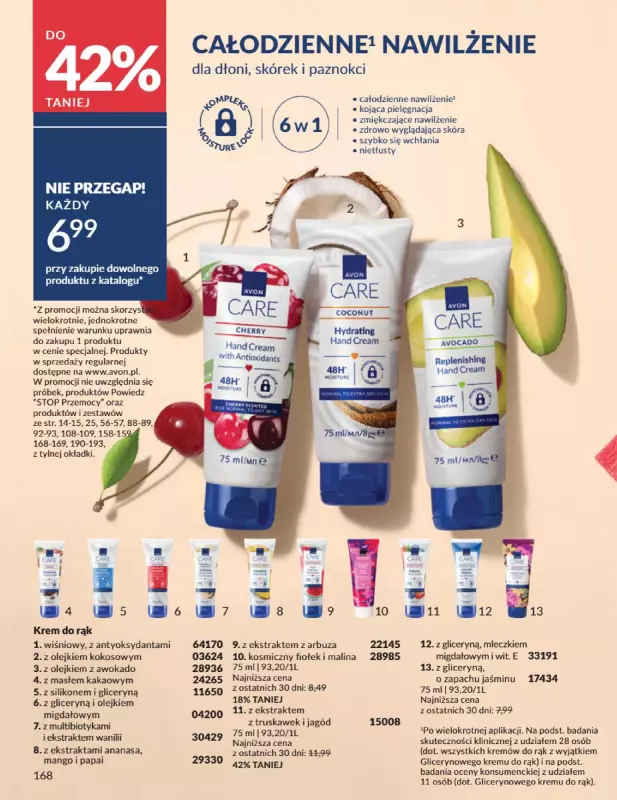 AVON - gazetka promocyjna Katalog Czerwiec 2025 od niedzieli 01.06 do poniedziałku 30.06 - strona 168