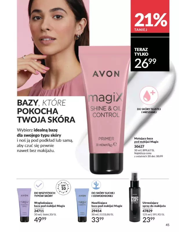 AVON - gazetka promocyjna Katalog Czerwiec 2025 od niedzieli 01.06 do poniedziałku 30.06 - strona 45