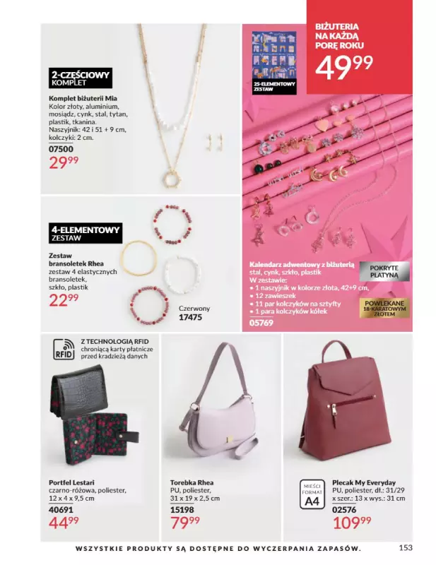 AVON - gazetka promocyjna Katalog Czerwiec 2025 od niedzieli 01.06 do poniedziałku 30.06 - strona 153