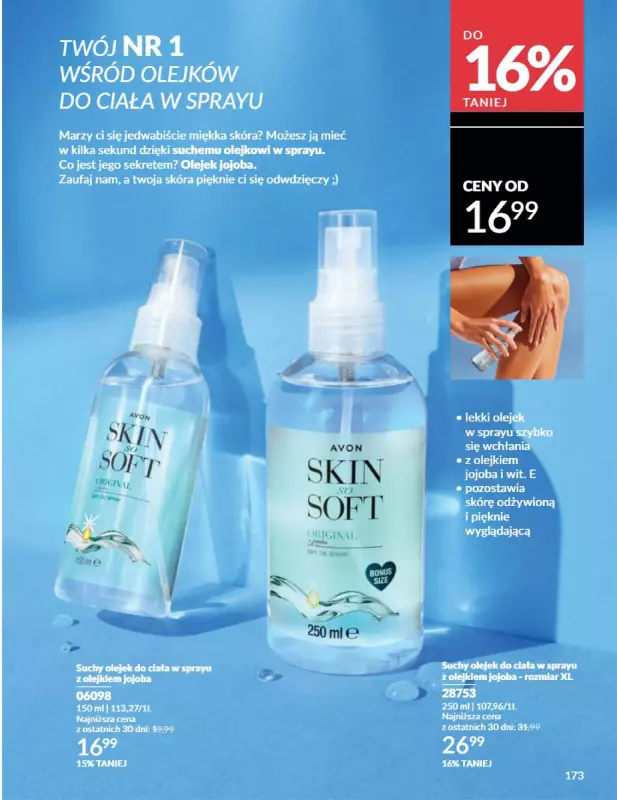 AVON - gazetka promocyjna Katalog Czerwiec 2025 od niedzieli 01.06 do poniedziałku 30.06 - strona 173