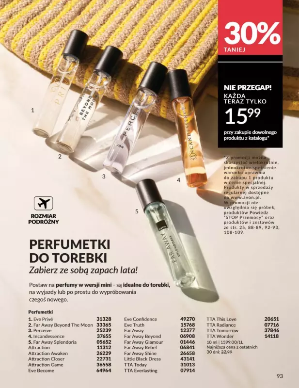 AVON - gazetka promocyjna Katalog Czerwiec 2025 od niedzieli 01.06 do poniedziałku 30.06 - strona 93