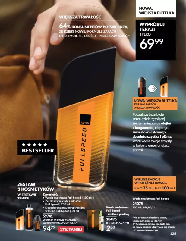 AVON - gazetka promocyjna Katalog Czerwiec 2025 od niedzieli 01.06 do poniedziałku 30.06 - strona 125