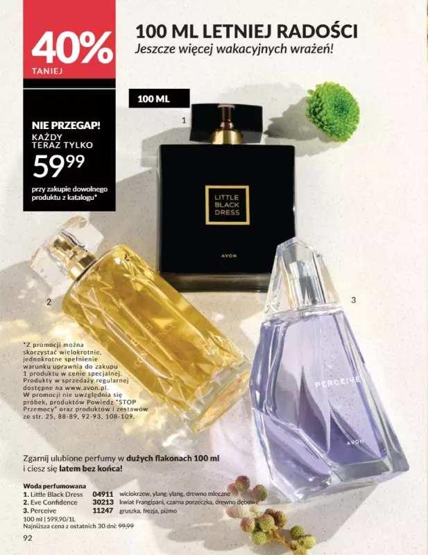 AVON - gazetka promocyjna Katalog Czerwiec 2025 od niedzieli 01.06 do poniedziałku 30.06 - strona 92