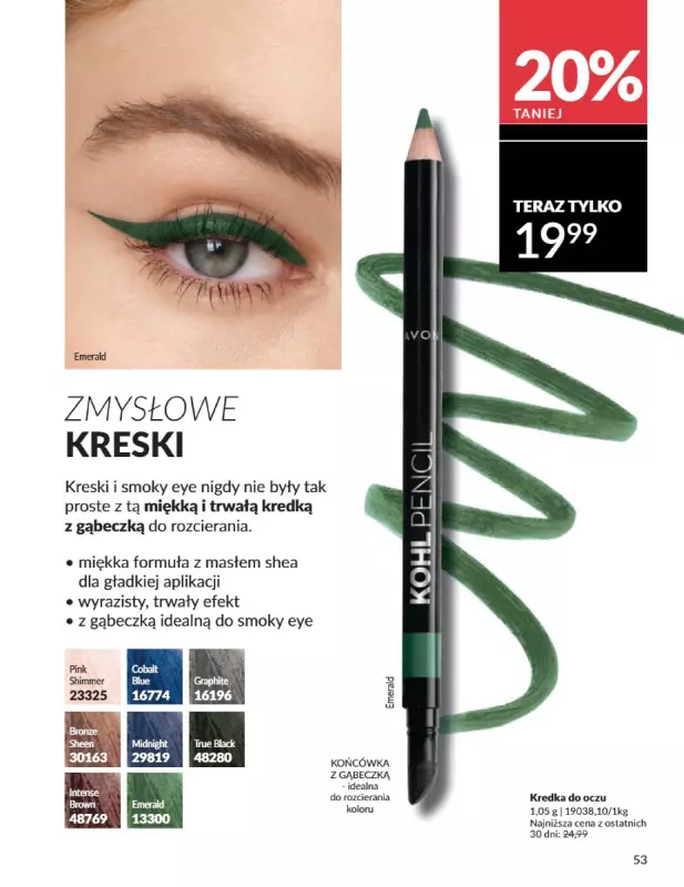 AVON - gazetka promocyjna Katalog Czerwiec 2025 od niedzieli 01.06 do poniedziałku 30.06 - strona 53
