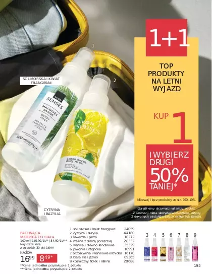 AVON - gazetka promocyjna Katalog Lipiec 2025 od wtorku 01.07 do czwartku 31.07 - strona 123