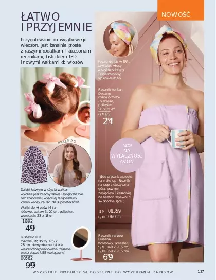 AVON - gazetka promocyjna Katalog Lipiec 2025 od wtorku 01.07 do czwartku 31.07 - strona 65