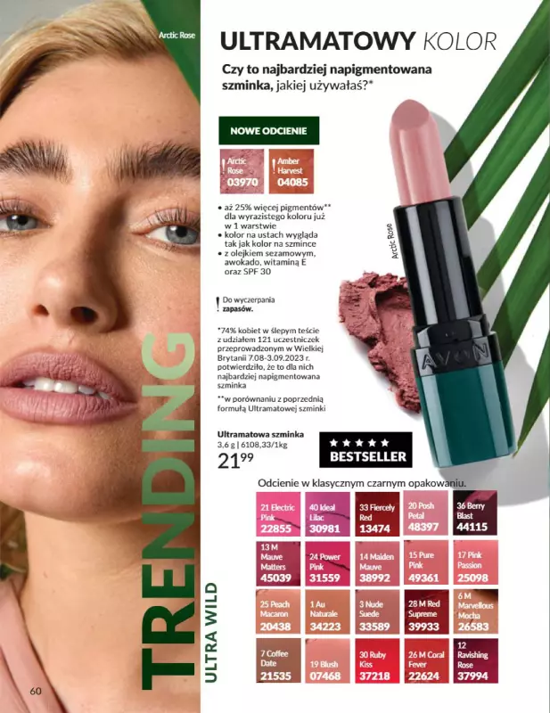 AVON - gazetka promocyjna Katalog Sierpień 2025 od piątku 01.08 do niedzieli 31.08 - strona 60