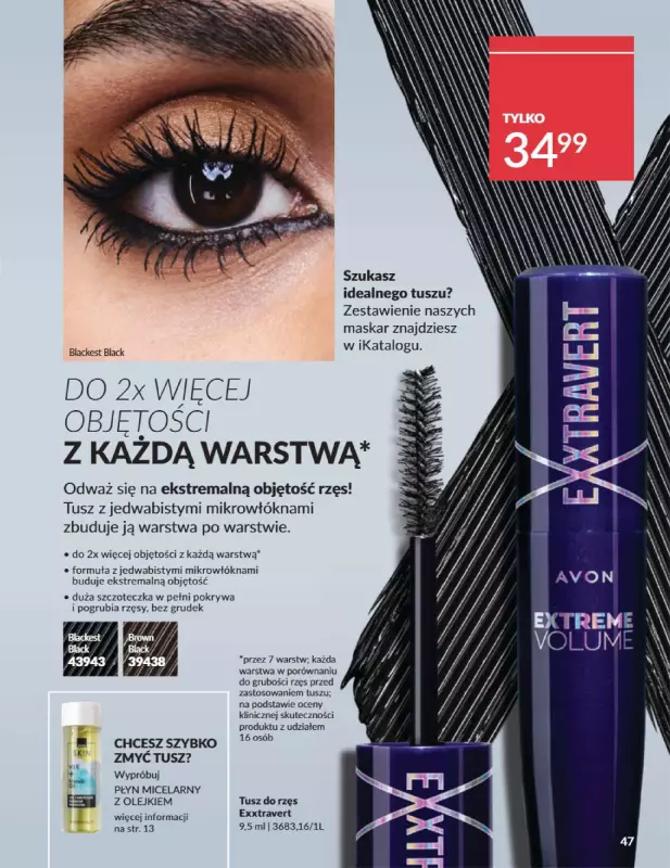 AVON - gazetka promocyjna Katalog Sierpień 2025 od piątku 01.08 do niedzieli 31.08 - strona 47