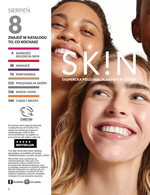 AVON - gazetka promocyjna Katalog Sierpień 2025 od piątku 01.08 do niedzieli 31.08 - strona 2