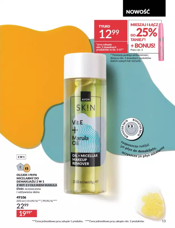 AVON - gazetka promocyjna Katalog Sierpień 2025 od piątku 01.08 do niedzieli 31.08 - strona 13