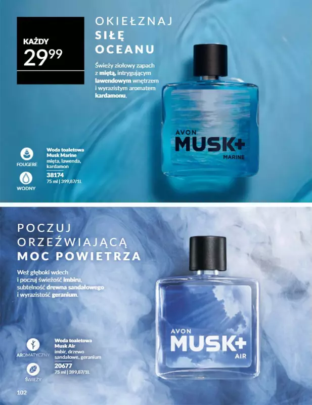 AVON - gazetka promocyjna Katalog Sierpień 2025 od piątku 01.08 do niedzieli 31.08 - strona 102