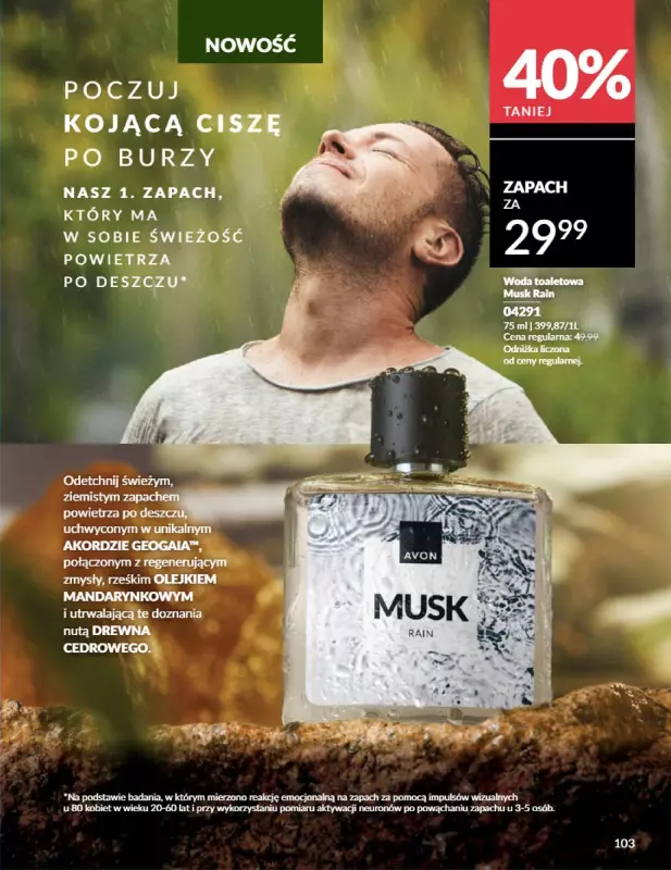 AVON - gazetka promocyjna Katalog Sierpień 2025 od piątku 01.08 do niedzieli 31.08 - strona 103