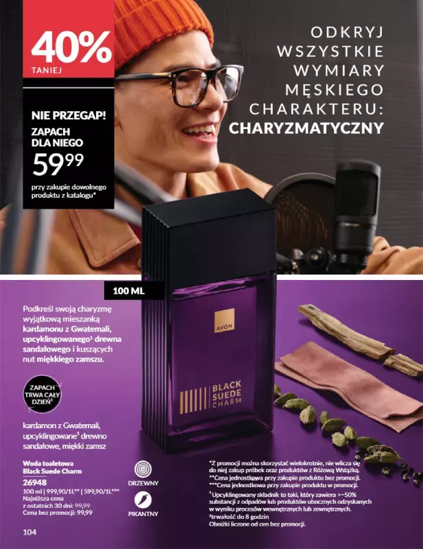 AVON - gazetka promocyjna Katalog Sierpień 2025 od piątku 01.08 do niedzieli 31.08 - strona 104