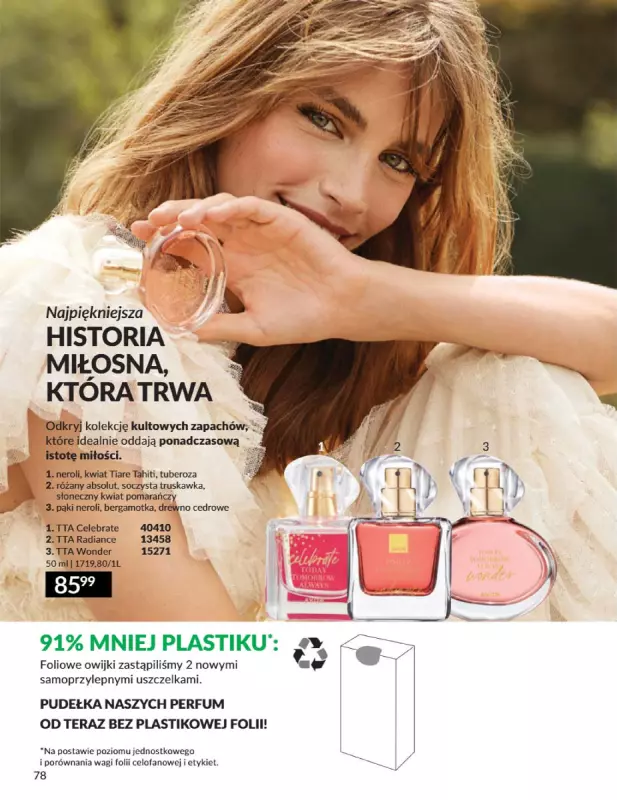 AVON - gazetka promocyjna Katalog Sierpień 2025 od piątku 01.08 do niedzieli 31.08 - strona 78