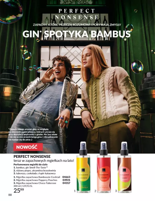 AVON - gazetka promocyjna Katalog Sierpień 2025 od piątku 01.08 do niedzieli 31.08 - strona 88