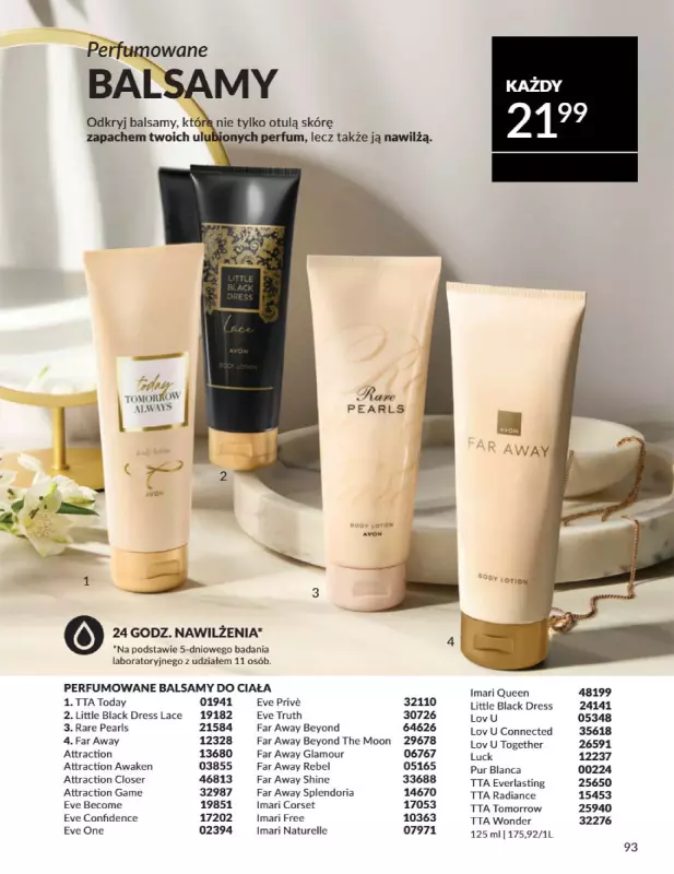AVON - gazetka promocyjna Katalog Sierpień 2025 od piątku 01.08 do niedzieli 31.08 - strona 93