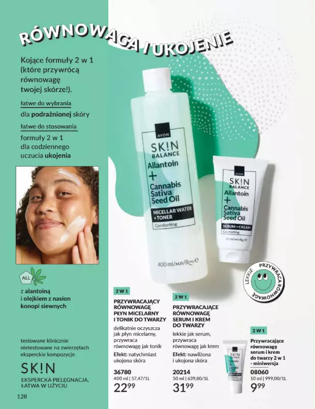 AVON - gazetka promocyjna Katalog Wrzesień 2025 od wtorku 02.09 do wtorku 30.09 - strona 128