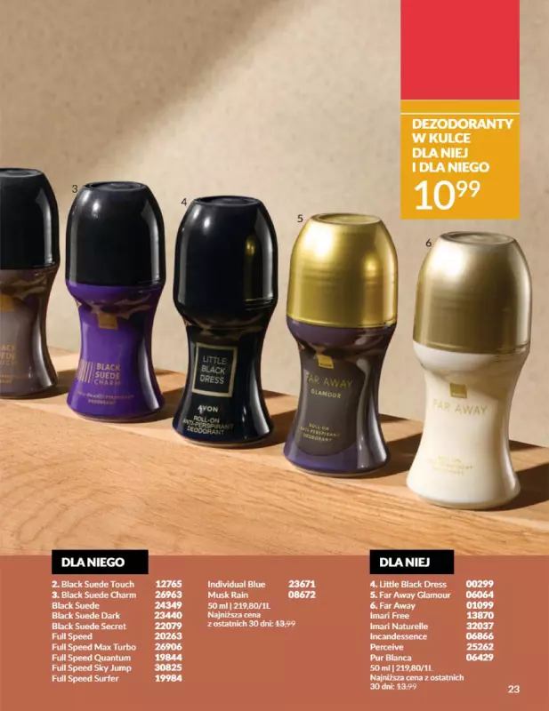 AVON - gazetka promocyjna Katalog Październik 2025 od środy 01.10 do piątku 31.10 - strona 23