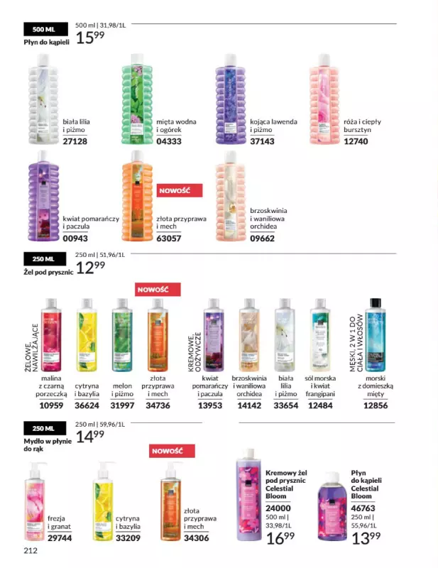 AVON - gazetka promocyjna Katalog Październik 2025 od środy 01.10 do piątku 31.10 - strona 212