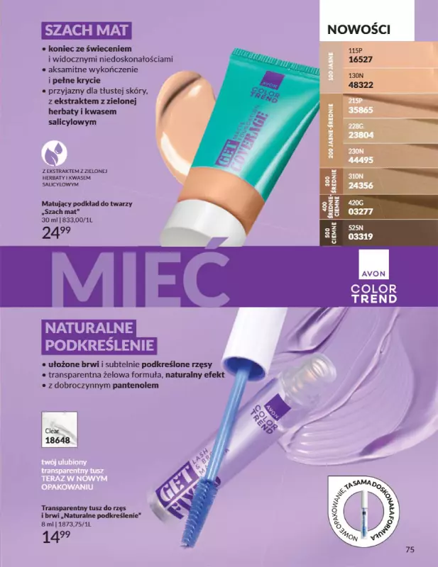 AVON - gazetka promocyjna Katalog Październik 2025 od środy 01.10 do piątku 31.10 - strona 75