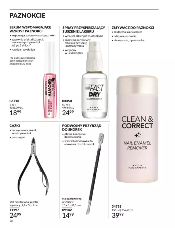 AVON - gazetka promocyjna Katalog Październik 2025 od środy 01.10 do piątku 31.10 - strona 78