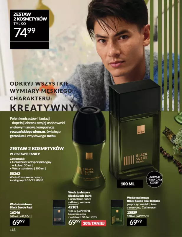 AVON - gazetka promocyjna Katalog Październik 2025 od środy 01.10 do piątku 31.10 - strona 118