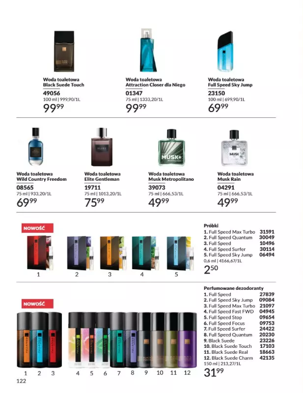 AVON - gazetka promocyjna Katalog Październik 2025 od środy 01.10 do piątku 31.10 - strona 122