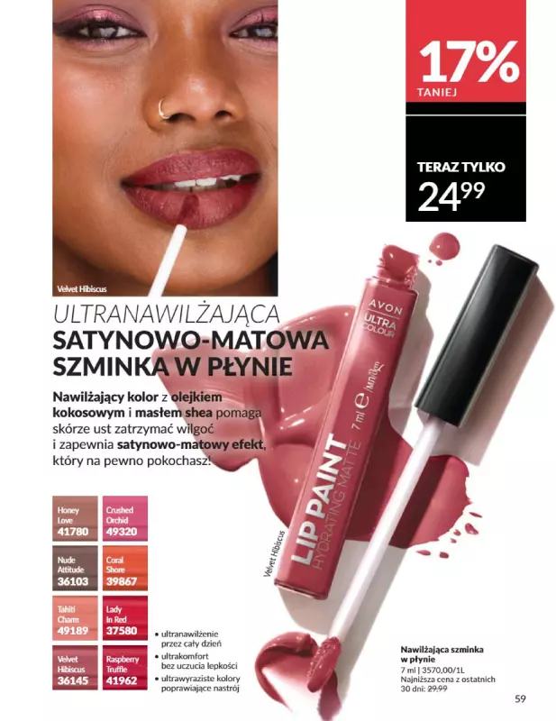 AVON - gazetka promocyjna Katalog Październik 2025 od środy 01.10 do piątku 31.10 - strona 59