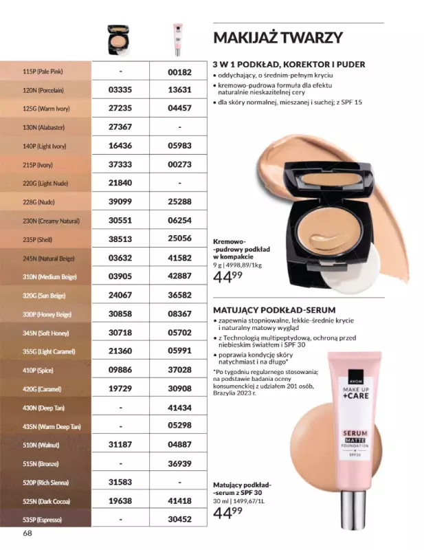 AVON - gazetka promocyjna Katalog Październik 2025 od środy 01.10 do piątku 31.10 - strona 68