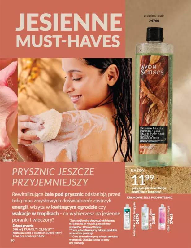 AVON - gazetka promocyjna Katalog Październik 2025 od środy 01.10 do piątku 31.10 - strona 20
