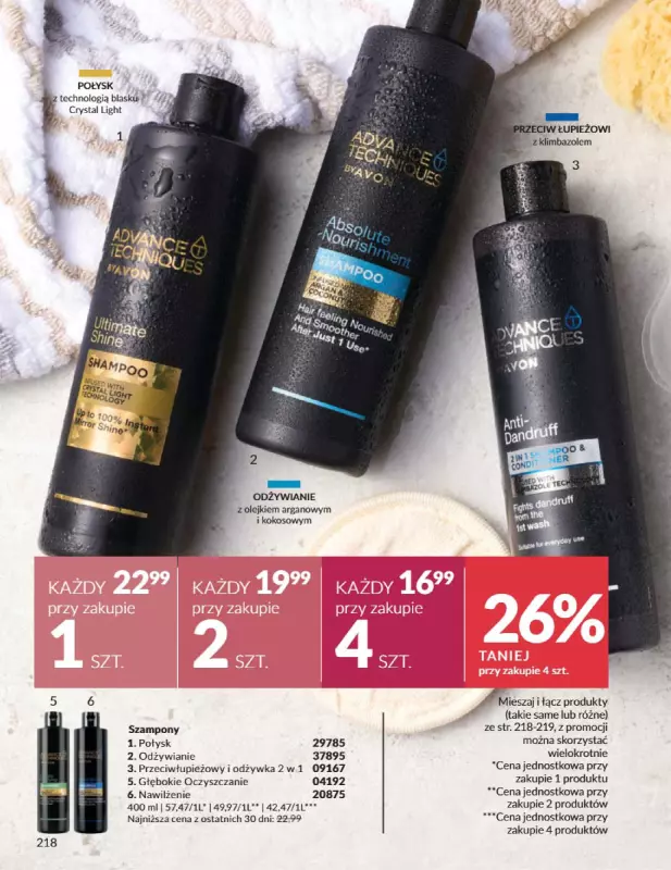 AVON - gazetka promocyjna Katalog Październik 2025 od środy 01.10 do piątku 31.10 - strona 218