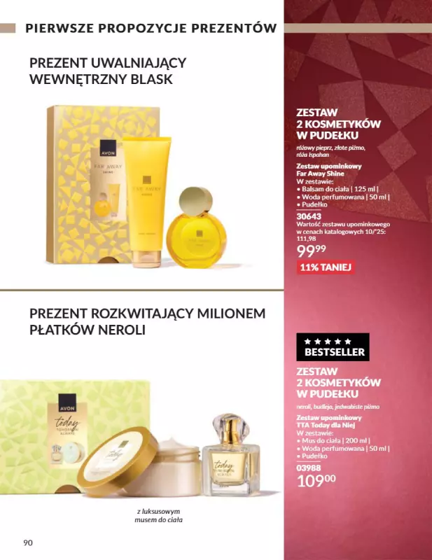 AVON - gazetka promocyjna Katalog Październik 2025 od środy 01.10 do piątku 31.10 - strona 90