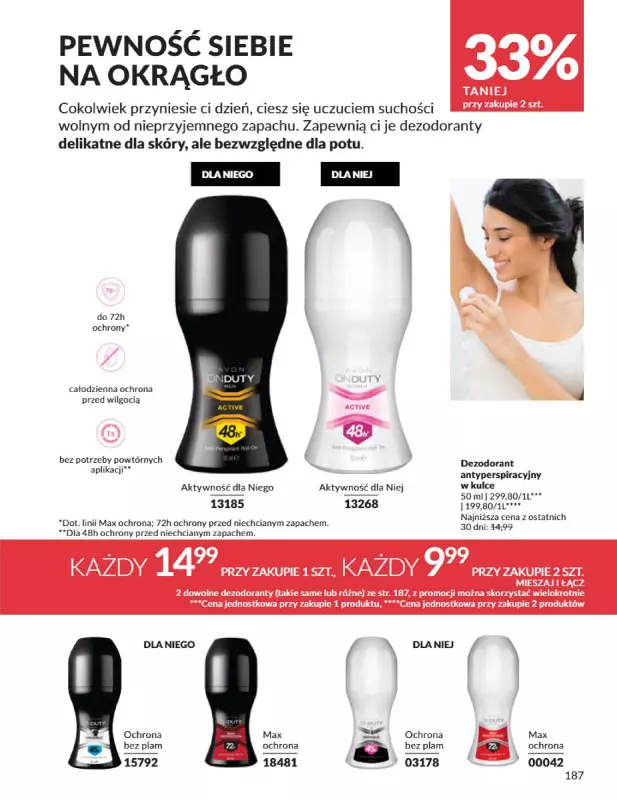 AVON - gazetka promocyjna Katalog Październik 2025 od środy 01.10 do piątku 31.10 - strona 187