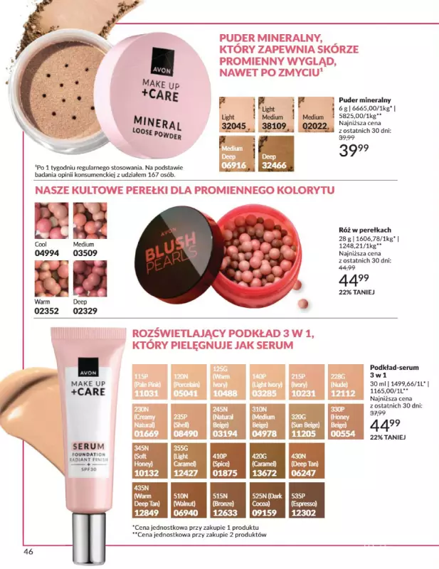 AVON - gazetka promocyjna Katalog Październik 2025 od środy 01.10 do piątku 31.10 - strona 46