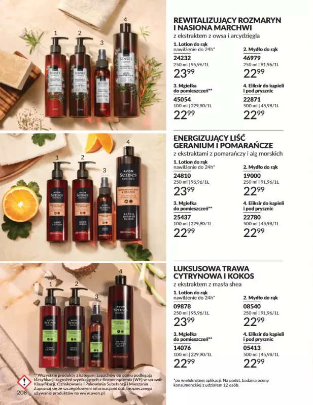 AVON - gazetka promocyjna Katalog Październik 2025 od środy 01.10 do piątku 31.10 - strona 208