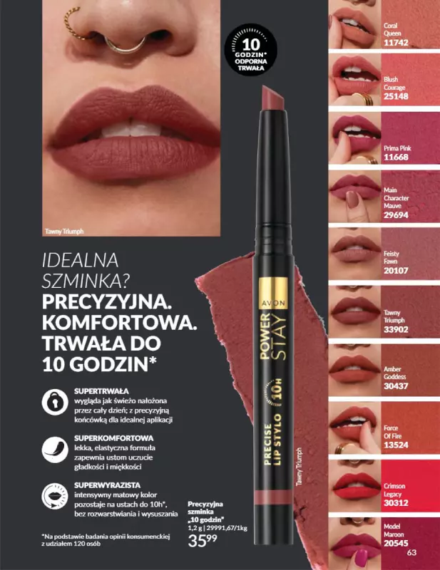 AVON - gazetka promocyjna Katalog Październik 2025 od środy 01.10 do piątku 31.10 - strona 63
