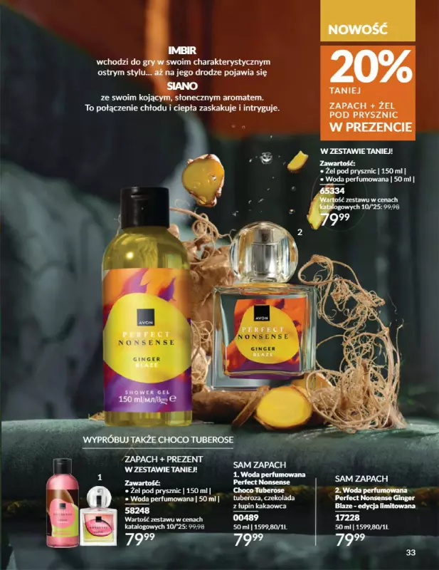AVON - gazetka promocyjna Katalog Październik 2025 od środy 01.10 do piątku 31.10 - strona 33