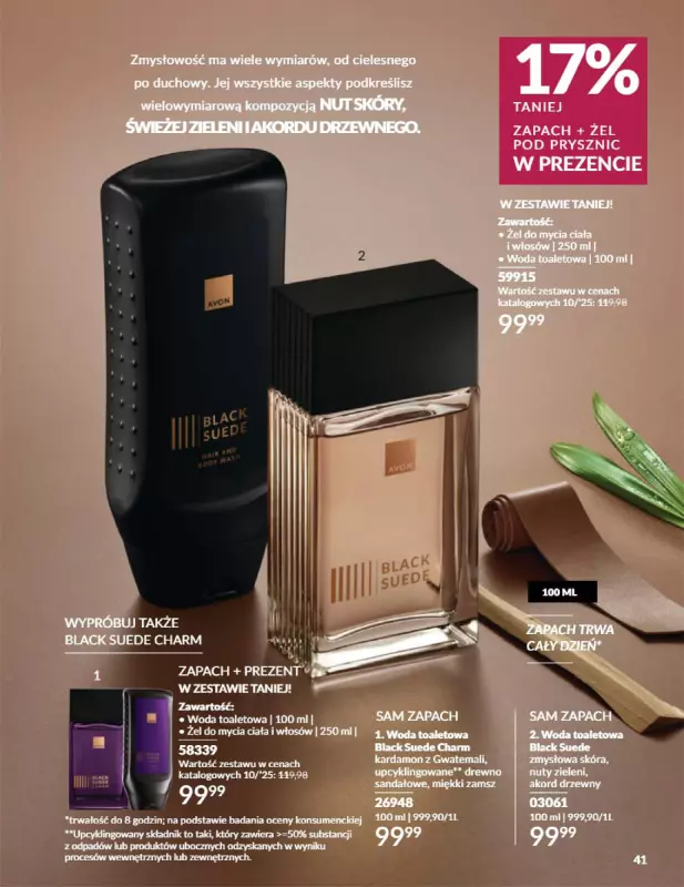 AVON - gazetka promocyjna Katalog Październik 2025 od środy 01.10 do piątku 31.10 - strona 41