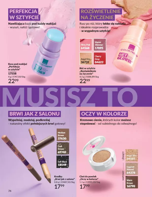 AVON - gazetka promocyjna Katalog Październik 2025 od środy 01.10 do piątku 31.10 - strona 74