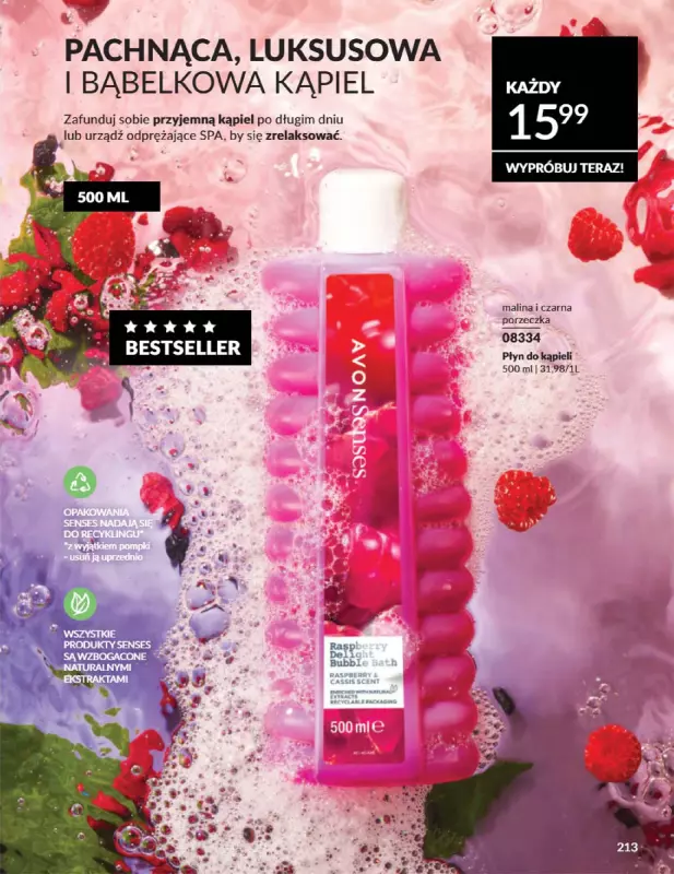 AVON - gazetka promocyjna Katalog Październik 2025 od środy 01.10 do piątku 31.10 - strona 213