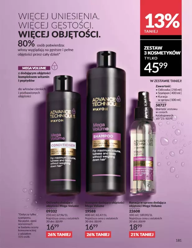 AVON - gazetka promocyjna Katalog Październik 2025 od środy 01.10 do piątku 31.10 - strona 181