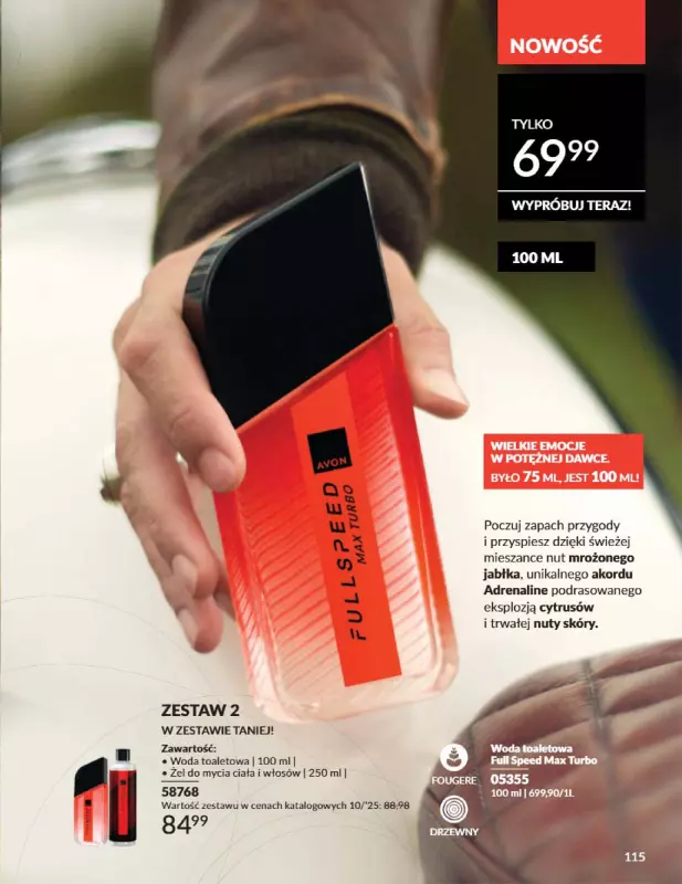 AVON - gazetka promocyjna Katalog Październik 2025 od środy 01.10 do piątku 31.10 - strona 115