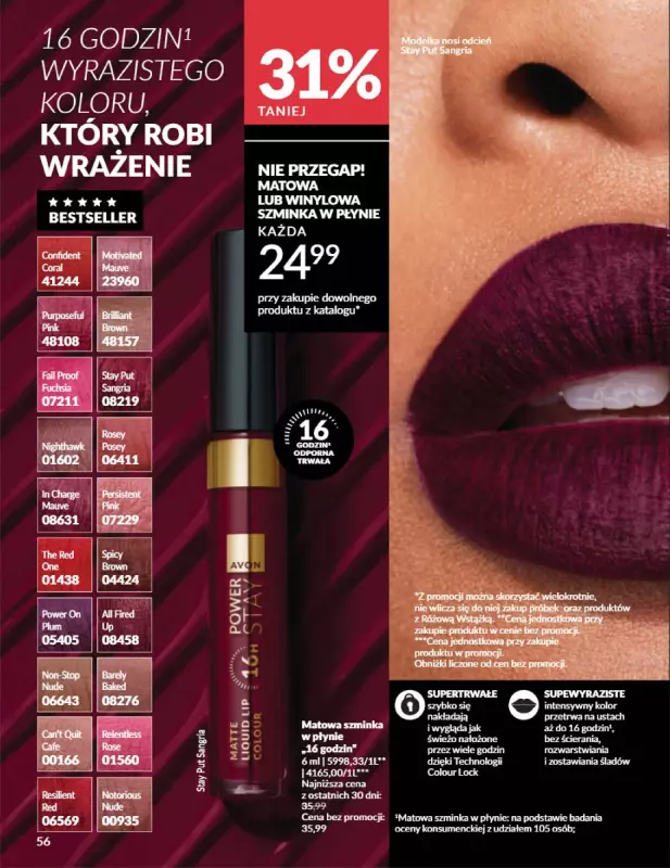 AVON - gazetka promocyjna Katalog Październik 2025 od środy 01.10 do piątku 31.10 - strona 56