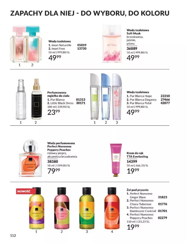 AVON - gazetka promocyjna Katalog Październik 2025 od środy 01.10 do piątku 31.10 - strona 112